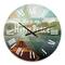 Designart 'Lake House Happy Quote Traditional Wall Clock